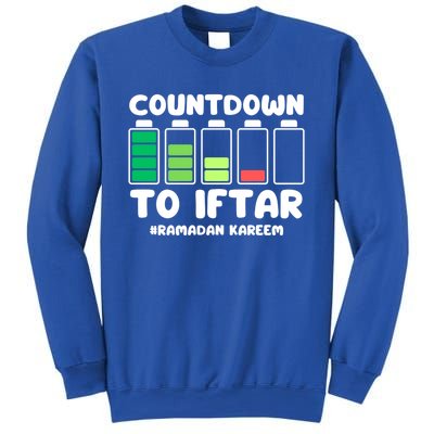 Countdown To Iftar Funny Ramadan Ramadan Mubarak Kareem Gift Sweatshirt