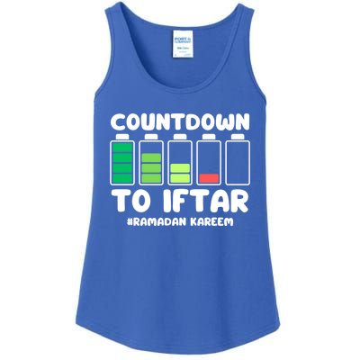 Countdown To Iftar Funny Ramadan Ramadan Mubarak Kareem Gift Ladies Essential Tank