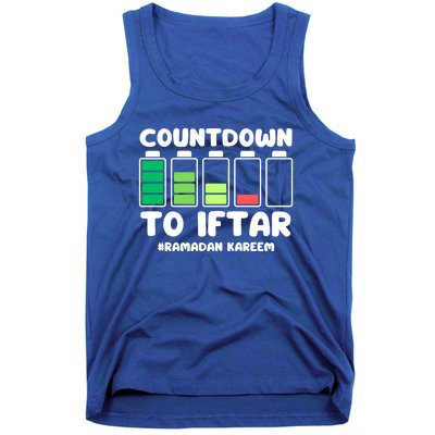 Countdown To Iftar Funny Ramadan Ramadan Mubarak Kareem Gift Tank Top