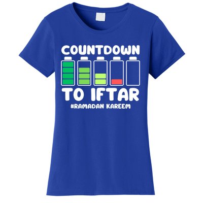 Countdown To Iftar Funny Ramadan Ramadan Mubarak Kareem Gift Women's T-Shirt