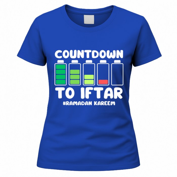 Countdown To Iftar Funny Ramadan Ramadan Mubarak Kareem Gift Women's T-Shirt