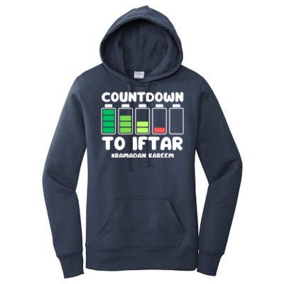 Countdown To Iftar Funny Ramadan Ramadan Mubarak Kareem Gift Women's Pullover Hoodie