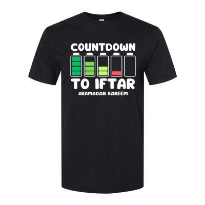 Countdown To Iftar Funny Ramadan Ramadan Mubarak Kareem Gift Softstyle CVC T-Shirt