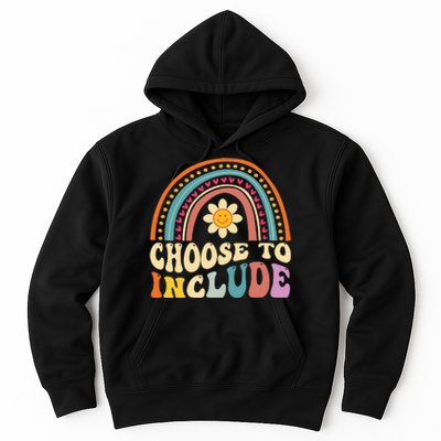 Choose To Include For Autism Teacher Special Education SPED Hoodie