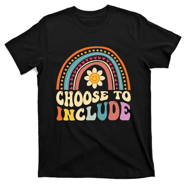 Choose To Include For Autism Teacher Special Education SPED T-Shirt