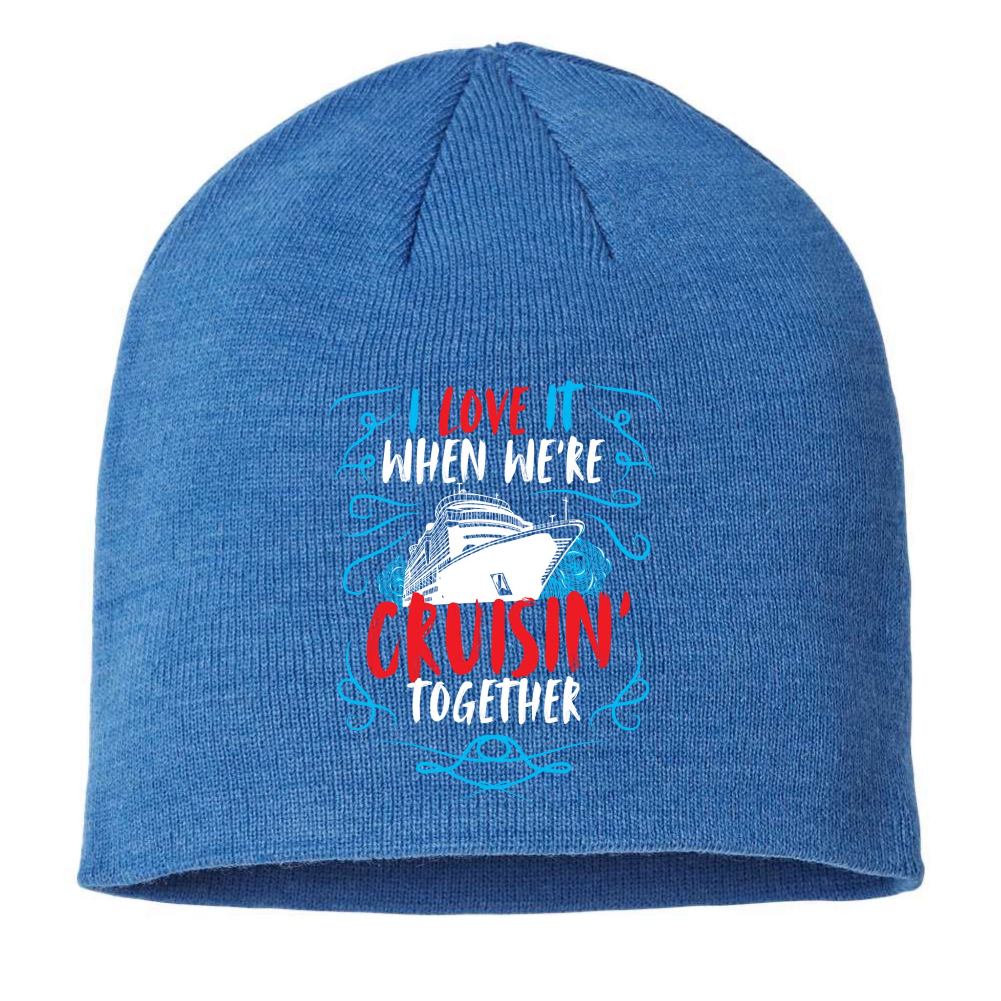 Cruisin Together I Cruise Ship Cruise Boat Cruise Cool Gift Sustainable Beanie