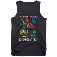 Construction Trucks Im Ready To Crush Kindergarten Kids Tank Top