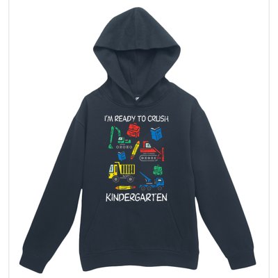 Construction Trucks Im Ready To Crush Kindergarten Kids Urban Pullover Hoodie