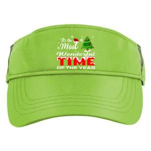 Christmas Trees ItS The Most Wonderful Time Of The Year Adult Drive Performance Visor