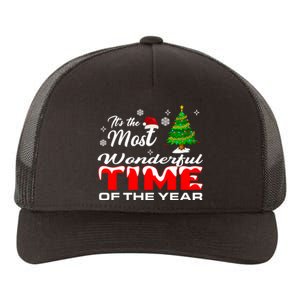 Christmas Trees ItS The Most Wonderful Time Of The Year Yupoong Adult 5-Panel Trucker Hat