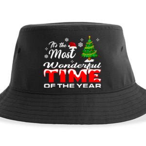 Christmas Trees ItS The Most Wonderful Time Of The Year Sustainable Bucket Hat