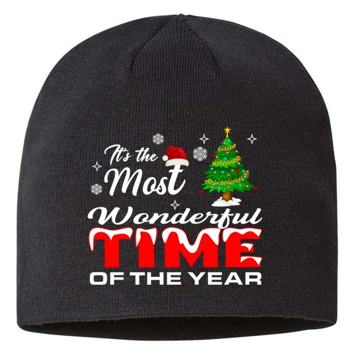 Christmas Trees ItS The Most Wonderful Time Of The Year Sustainable Beanie