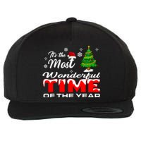 Christmas Trees ItS The Most Wonderful Time Of The Year Wool Snapback Cap