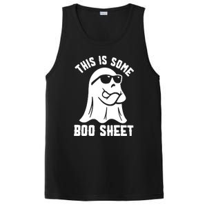 Cute This Is Some Boo Sheet Halloween Funny Ghost Gift PosiCharge Competitor Tank