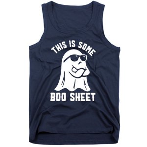 Cute This Is Some Boo Sheet Halloween Funny Ghost Gift Tank Top