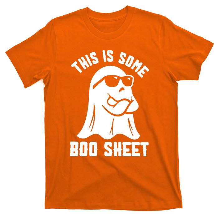 Cute This Is Some Boo Sheet Halloween Funny Ghost Gift T-Shirt