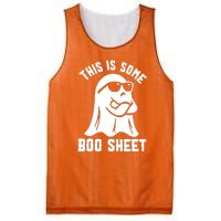 Cute This Is Some Boo Sheet Halloween Funny Ghost Gift Mesh Reversible Basketball Jersey Tank