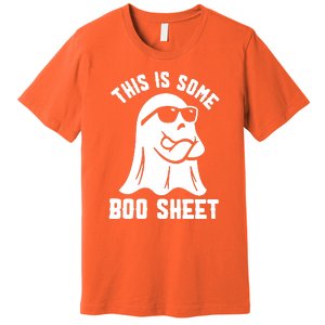 Cute This Is Some Boo Sheet Halloween Funny Ghost Gift Premium T-Shirt