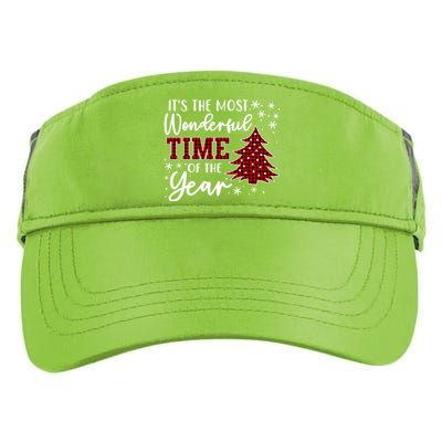 Christmas Trees ItS The Most Wonderful Time Of The Year Adult Drive Performance Visor