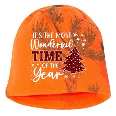 Christmas Trees ItS The Most Wonderful Time Of The Year Kati - Camo Knit Beanie