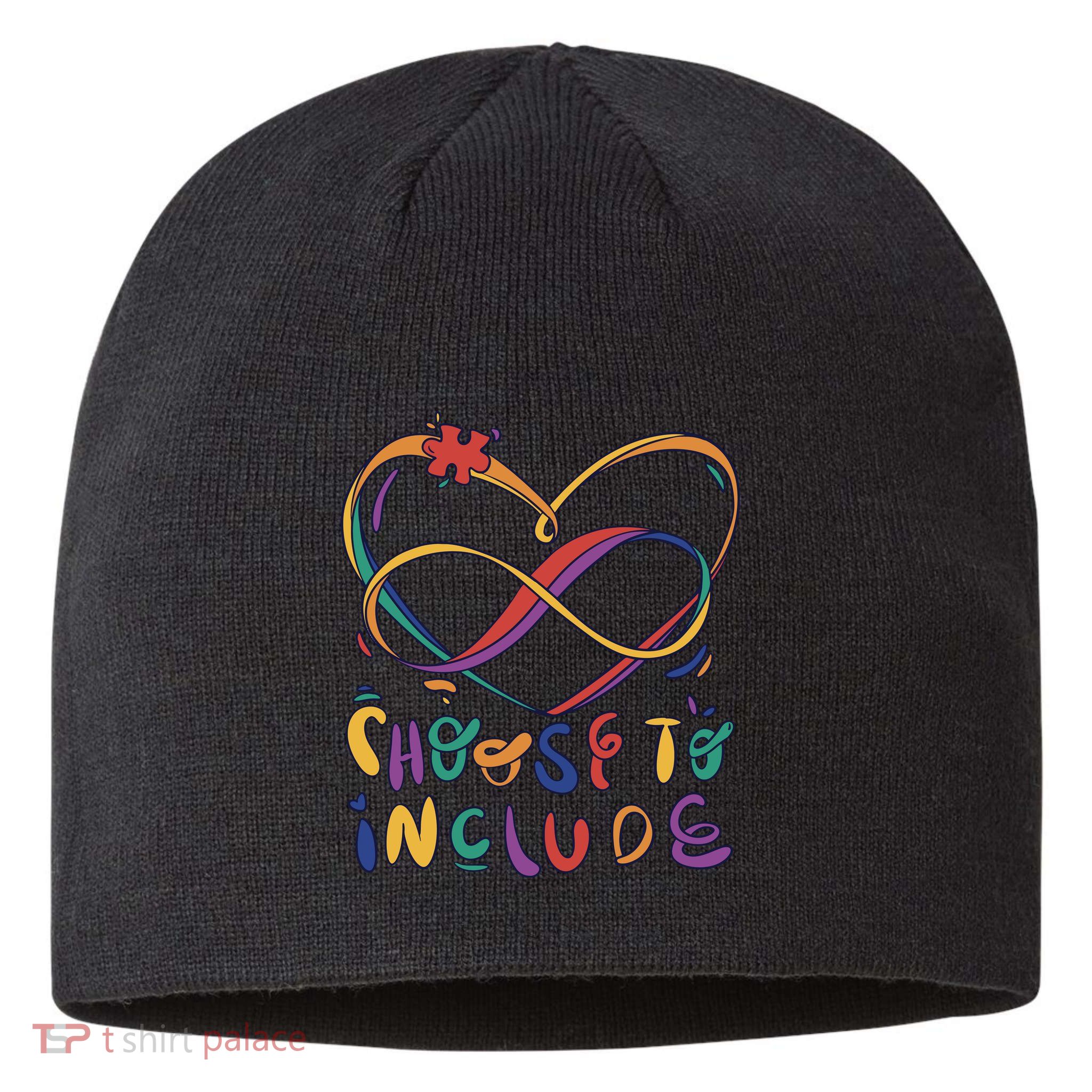 Choose To Include Autism Awareness Sustainable Beanie