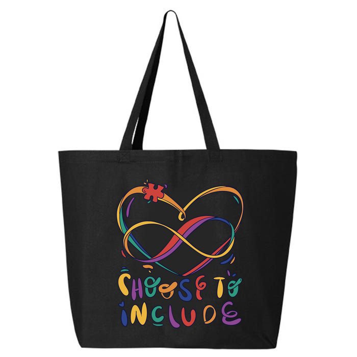 Choose To Include Autism Awareness 25L Jumbo Tote