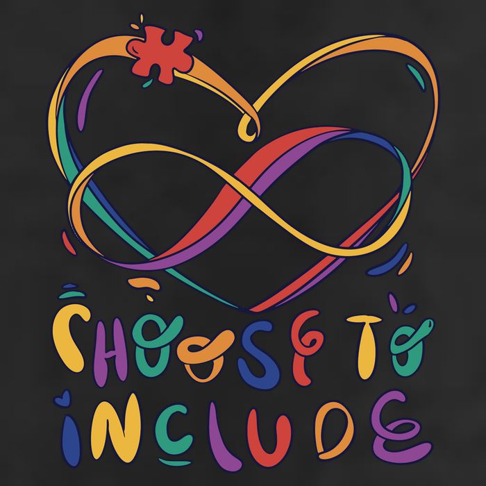 Choose To Include Autism Awareness 25L Jumbo Tote