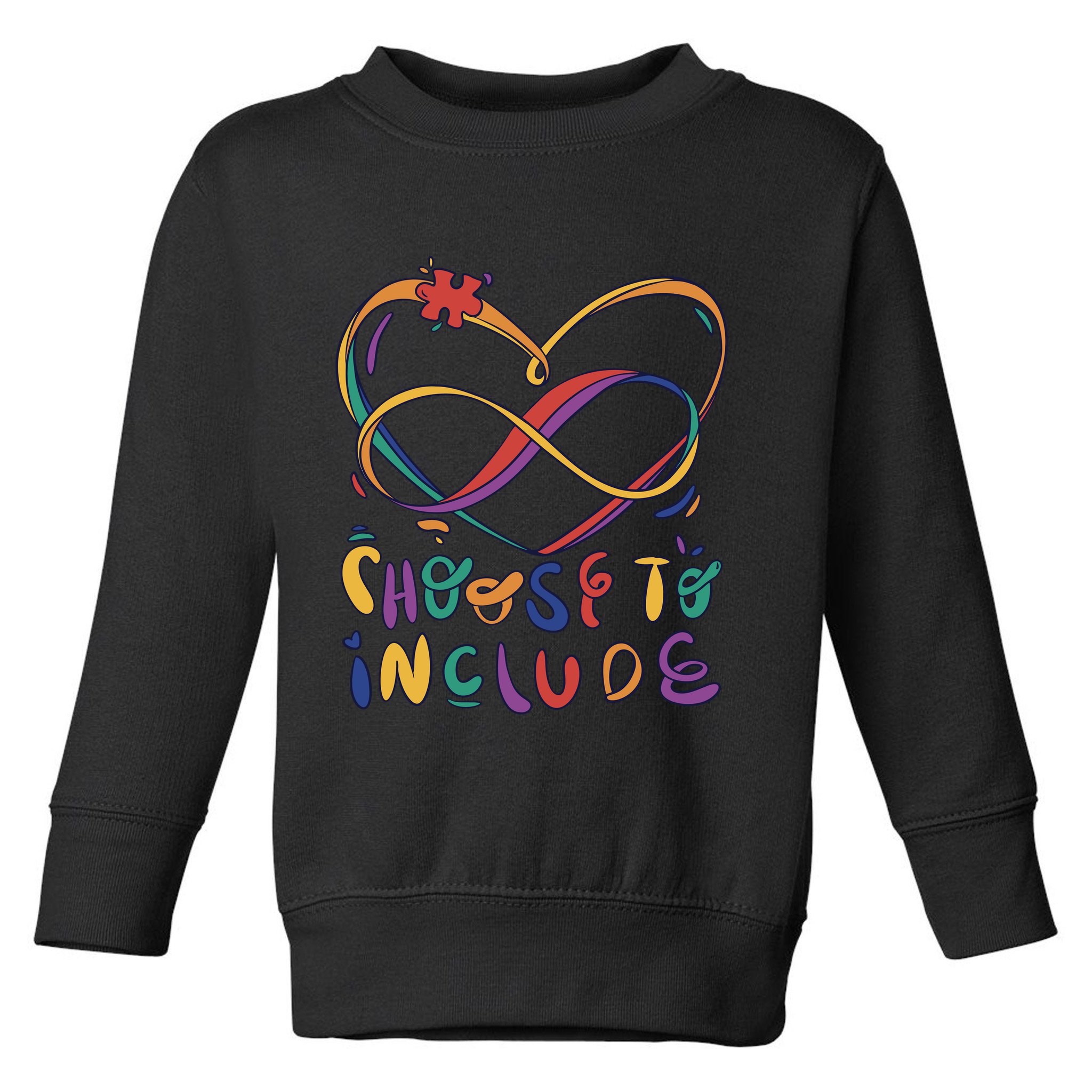 Choose To Include Autism Awareness Toddler Sweatshirt