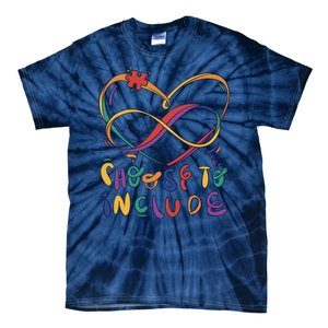 Choose To Include Autism Awareness Tie-Dye T-Shirt