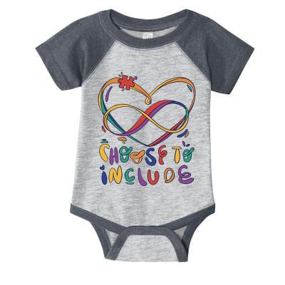 Choose To Include Autism Awareness Infant Baby Jersey Bodysuit