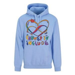 Choose To Include Autism Awareness Unisex Surf Hoodie