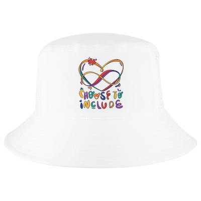 Choose To Include Autism Awareness Cool Comfort Performance Bucket Hat