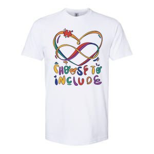 Choose To Include Autism Awareness Softstyle CVC T-Shirt