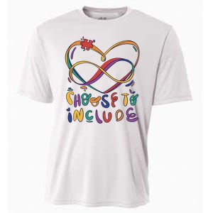 Choose To Include Autism Awareness Cooling Performance Crew T-Shirt