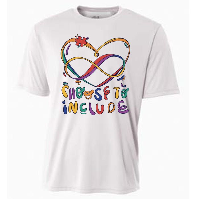 Choose To Include Autism Awareness Cooling Performance Crew T-Shirt