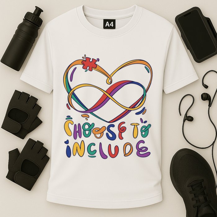 Choose To Include Autism Awareness Performance Shirt