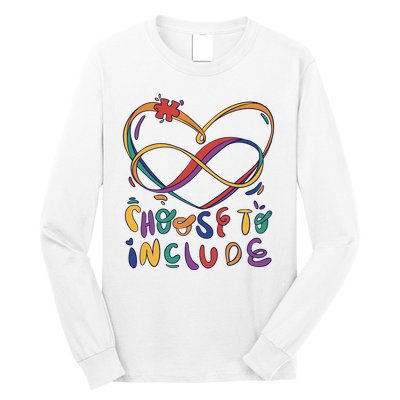 Choose To Include Autism Awareness Long Sleeve Shirt