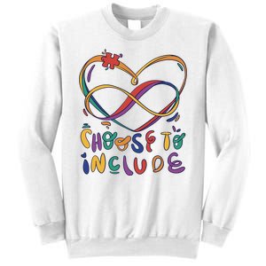 Choose To Include Autism Awareness Sweatshirt