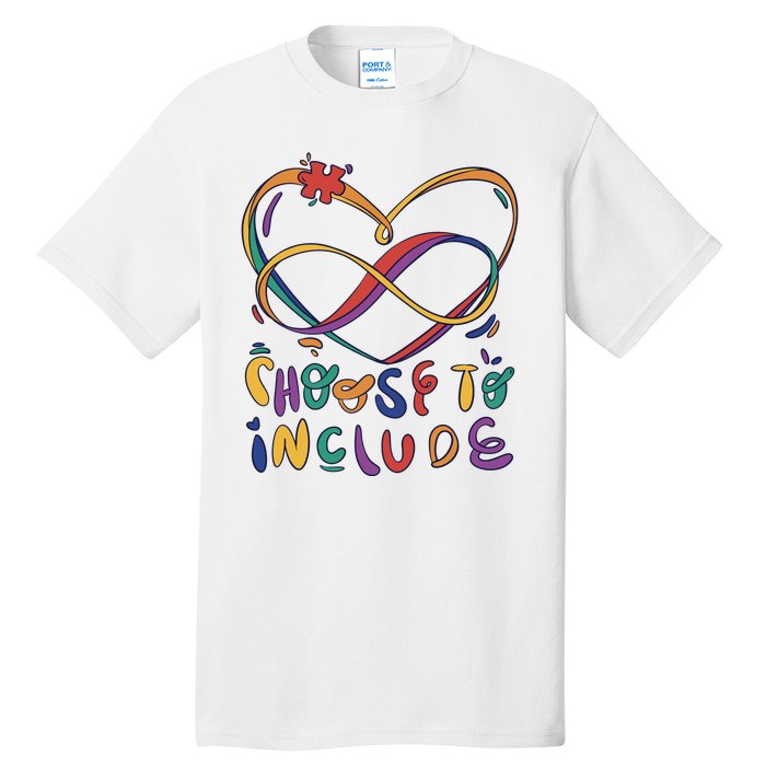 Choose To Include Autism Awareness Tall T-Shirt