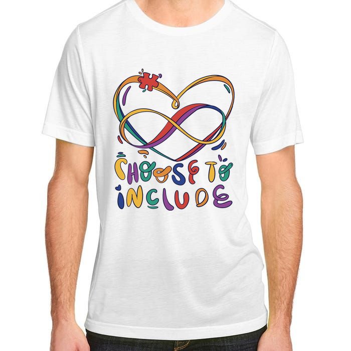 Choose To Include Autism Awareness Adult ChromaSoft Performance T-Shirt