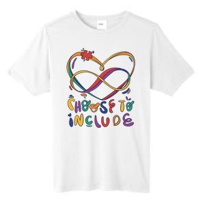 Choose To Include Autism Awareness Tall Fusion ChromaSoft Performance T-Shirt