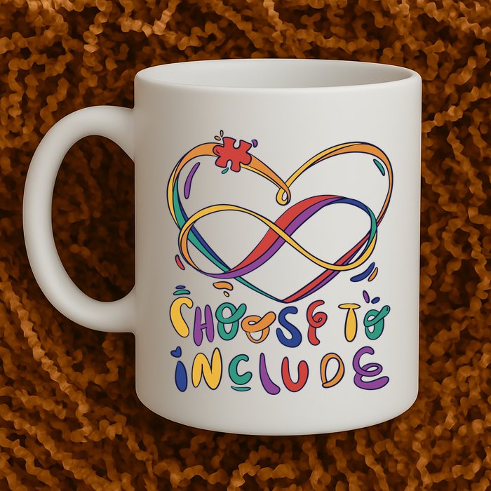 Choose To Include Autism Awareness Mug