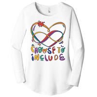 Choose To Include Autism Awareness Women's Perfect Tri Tunic Long Sleeve Shirt