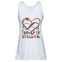 Choose To Include Autism Awareness Ladies Essential Flowy Tank