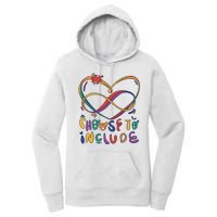 Choose To Include Autism Awareness Women's Pullover Hoodie