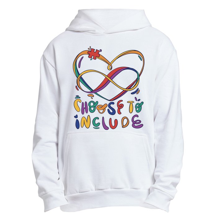 Choose To Include Autism Awareness Urban Pullover Hoodie