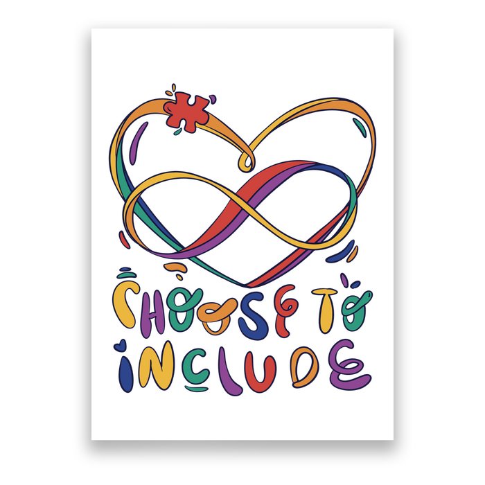 Choose To Include Autism Awareness Poster