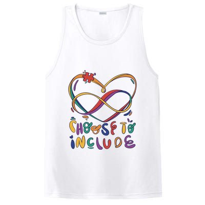 Choose To Include Autism Awareness PosiCharge Competitor Tank