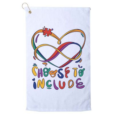 Choose To Include Autism Awareness Golf Towel