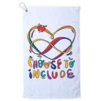 Choose To Include Autism Awareness Golf Towel